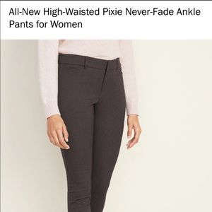 Old Navy High Waisted Pixie Ankle Pants